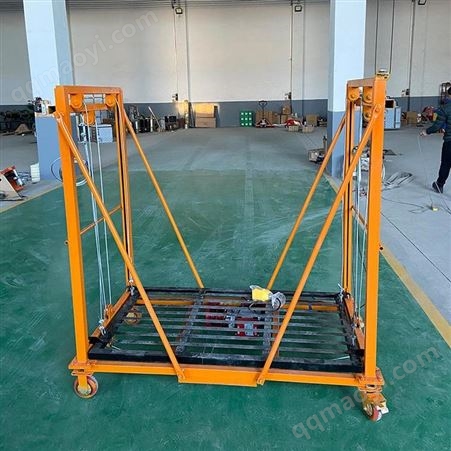 电动脚手架升降机新型多功能折叠移动升高施工平台移动行走提升机鑫进机械