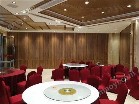 包廂可折疊移動隔斷酒店移動屏風(fēng)定制安裝靈活分隔 藝奇