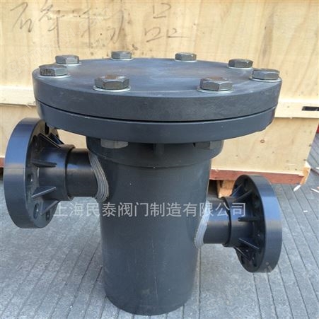 HBL-PVC上海民泰 高低款PVC蓝式过滤器 防腐塑料PVC蓝式过滤器 耐酸碱过滤器