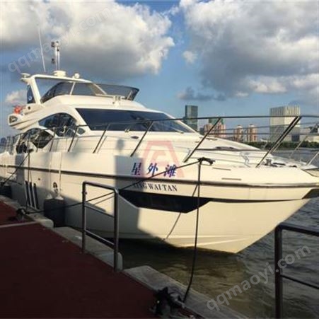 进口游艇出租 Azimut54 上海游艇包船 生日派对租船 浦江游船租赁